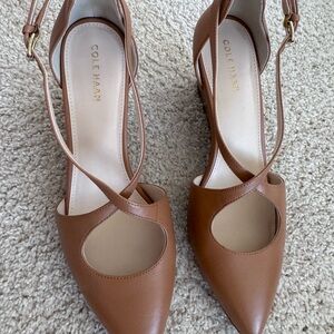 Cole Haan Women's Brown Leather Heels